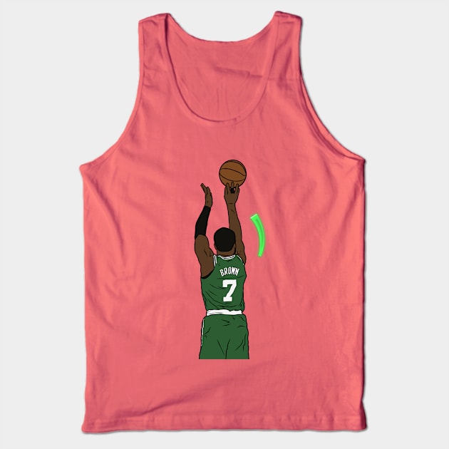 Jaylen Brown Green Release Tank Top by rattraptees